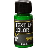 Textielverf - Neon Groen - Creotime - 50 ml