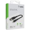 Afbeelding van Belkin MIXIT On-the-Go Apple iPhone Lightning naar USB Kabel - 15 cm - Zwart Afbeelding van Belkin MIXIT On-the-Go Apple iPhone Lightning naar USB Kabel - 15 cm - Zwart