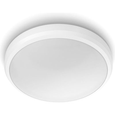 Afbeelding van Philips Doris badkamerplafonnière - wit - klein - 6 W