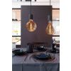 Afbeelding van Calex Retro Pendellamp - Industrieel Hanglamp - E27 Fitting - Zwart - Excl. lichtbron