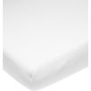 Afbeelding van Meyco - Molton stretch hoeslaken ledikant - Wit - 60x120 cm