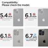 Afbeelding van Spigen Liquid Crystal Glitter TPU met Air Cushion hoesje voor iPhone 13 Pro Max - transparant