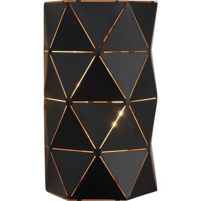 Afbeelding van Lucide OTONA - Wandlamp - 2xE14 - Zwart
