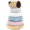 Afbeelding van PolarB Puppy Houten Tuimelring Piramide 44042