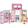 Afbeelding van Barbie - huis en Barbiepop - Barbie huis met 2 verdiepingen
