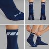 Afbeelding van GripGrab - Classic Regular Cut Zomer Fietssokken 1 Paar Coolmax Wielersport Sokken - Navy Blauw - U
