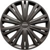 Afbeelding van Carpoint Wieldoppenset Gigadark 16 Inch Antraciet 4 Stuks