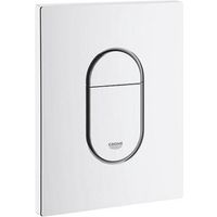 GROHE Arena Cosmopolitan Bedieningspaneel Toilet - Dual flush - Kunststof - Alpine wit