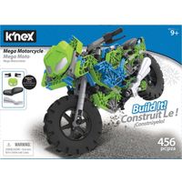 K'nex Bouwset Mega Motor Junior Groen/blauw 456-delig