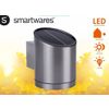 Afbeelding van Smartwares Solar wandlamp - Zonne-energie - LED lamp - Tot 8 uur licht - IP44 - 10.030.79