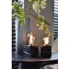 Afbeelding van Calex Tafellamp Rond - Industrieel - E27 Fitting - Marmer - Excl. lichtbron