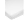 Afbeelding van Meyco - Molton stretch hoeslaken ledikant - Wit - 60x120 cm
