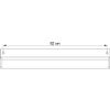 Afbeelding van Sealskin Brix - Wandrek met handdoekrek - 55 cm - Zwart