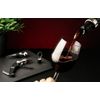 Afbeelding van Wijnopener cadeauset 4 stuks Zwart Zilver Collectie