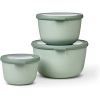 Mepal - Multikom Cirqula vershouddoos set - 500 + 1000 + 2000 ml - Rond - Nordic sage