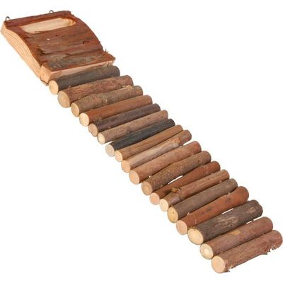 Trixie ladder hamster schorshout 27x7 cm Foto van Trixie ladder hamster schorshout 27x7 cm
