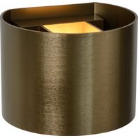 Lucide XIO - Wandl - LED Dimb. - G9 - 1x3,5W 2700K - Roest bruin