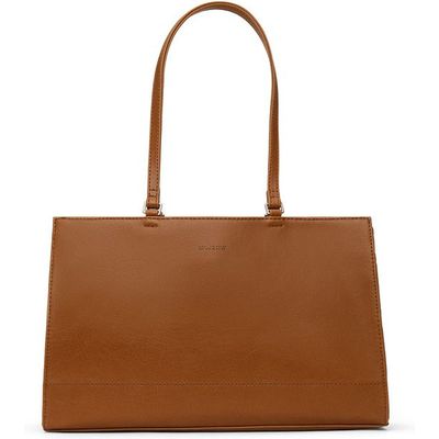 Afbeelding van Matt & Nat Fora Vintage Dames Schoudertas - Bruin