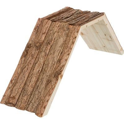 Afbeelding van Trixie kooibrug konijn schorshout 63x15x18 cm