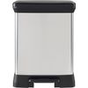 Afbeelding van Curver Decobin Prullenbak - 30L - Metallic