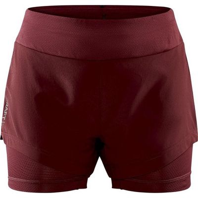 Afbeelding van Craft ADV ESSENCE 2-IN-1 SHORTS W - TRUFFLE - Dames - Maat XL