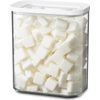Afbeelding van Mepal – Bewaardoos Modula 1500 ml – wit –– voorraaddoos - bewaardoos met deksel – luchtdicht – tran