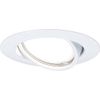 Afbeelding van Paulmann Base inbouwspot - wit - zwenkbaar - set van 10 - 51mm - zonder verlichtingsmiddel