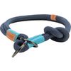 Afbeelding van Trixie halsband hond be nordic slip met stop donkerblauw / lichtblauw (55X1,3 CM)