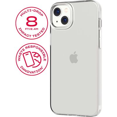 Afbeelding van Tech21 Evo Lite Clear hoesje voor iPhone 14 Plus - Semi Transparant