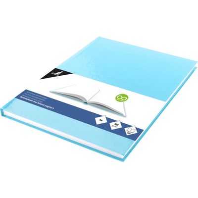 Afbeelding van Kangaro dummyboek - A4 - pastel blauw - 160 blanco pagina's - hard cover - K-5356