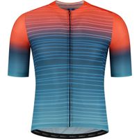 Rogelli Surf Fietsshirt - Korte Mouwen - Heren - Blauw, Oranje - Maat L