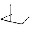 Afbeelding van Sealskin Easy Roll - Douchegordijnstangset - 90x90x90 cm - Zwart