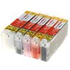 Afbeelding van G&G Canon PGI-550 / CLI-551 XL - Huismerk Inktcartridge - Zwart / Geel / Magenta / Cyaan / Pigment