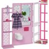 Afbeelding van Barbie - huis en Barbiepop - Barbie huis met 2 verdiepingen