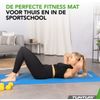 Afbeelding van Tunturi NBR Yogamat met Draagtas - Fitnessmat Extra dik & zacht - Sportmat - Anti slip - 180x60x1.5