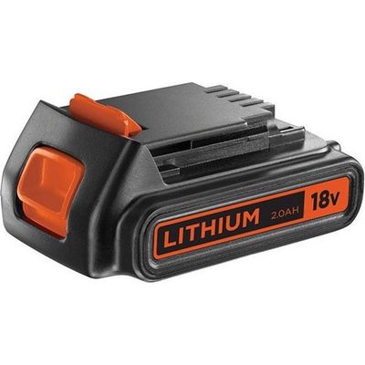 Afbeelding van BLACK+DECKER Lithium ion schuifaccu 18V. 2.0Ah | BL2018-XJ