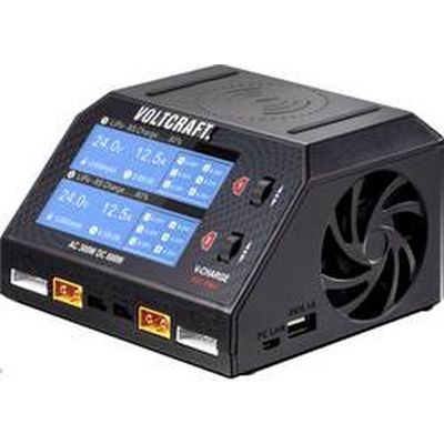 Afbeelding van VOLTCRAFT V-Charge 600 DUO Modelbouwoplader 16 A Li-poly, LiHV, Li-ion, LiFePO, NiMH, NiCd, Lood
