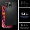 Afbeelding van Spigen Liquid Air TPU met Air Cushion hoesje voor iPhone 13 Pro - zwart