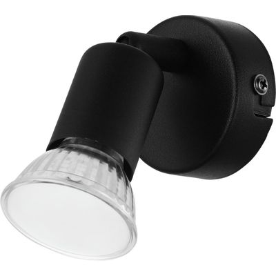 Afbeelding van EGLO Buzz-Led Spot - GU10 - Ø 6 cm - Zwart
