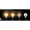 Afbeelding van Lucide G80 Filament lamp - Ø 8 cm - LED Dimb. - E27 - 1x8W 2700K - 3 StepDim - Opaal
