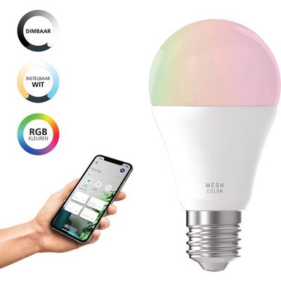 EGLO connect.z Smart LED Lamp - E27 - Ø 6 cm - Instelbaar RGB & wit licht - Dimbaar - Zigbee Foto van EGLO connect.z Smart LED Lamp - E27 - Ø 6 cm - Instelbaar RGB & wit licht - Dimbaar - Zigbee