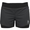 Afbeelding van ODLO 2-in-1 Shorts Zeroweight 3 Inch Dames - Zwart - Maat XL