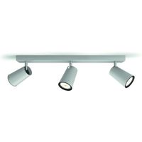 Philips Paisley - Opbouwspot - 3 Lichtpunten - aluminium
