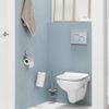Afbeelding van Tiger Carter - Toiletbril met deksel - WC bril - Duroplast Wit