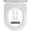 Afbeelding van Tiger Carter - Toiletbril met deksel - WC bril - Duroplast Wit