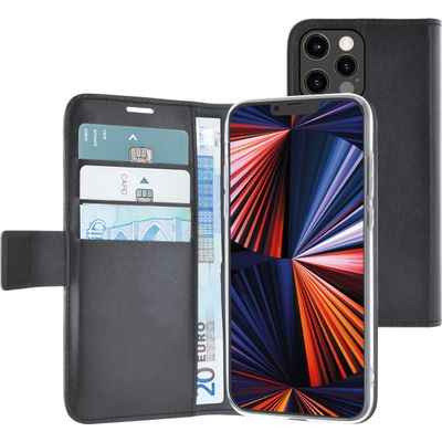 Afbeelding van Azuri walletcase - zwart - voor iPhone 13 Pro Max