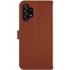 Afbeelding van Valenta Gel Skin Bookcase Hoesje - Geschikt voor Samsung Galaxy A13 - Gsm case - Bruin