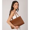 Afbeelding van Matt & Nat Fora Vintage Dames Schoudertas - Bruin
