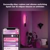 Afbeelding van Philips Hue Liane Wandlamp - wit en gekleurd licht - Gëintegreerd LED - Zwart - 12W - Bluetooth