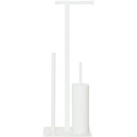 Sealskin Square Toiletbutler vrijstaand - Toiletborstel met houder - Toiletrolhouder zonder klep -